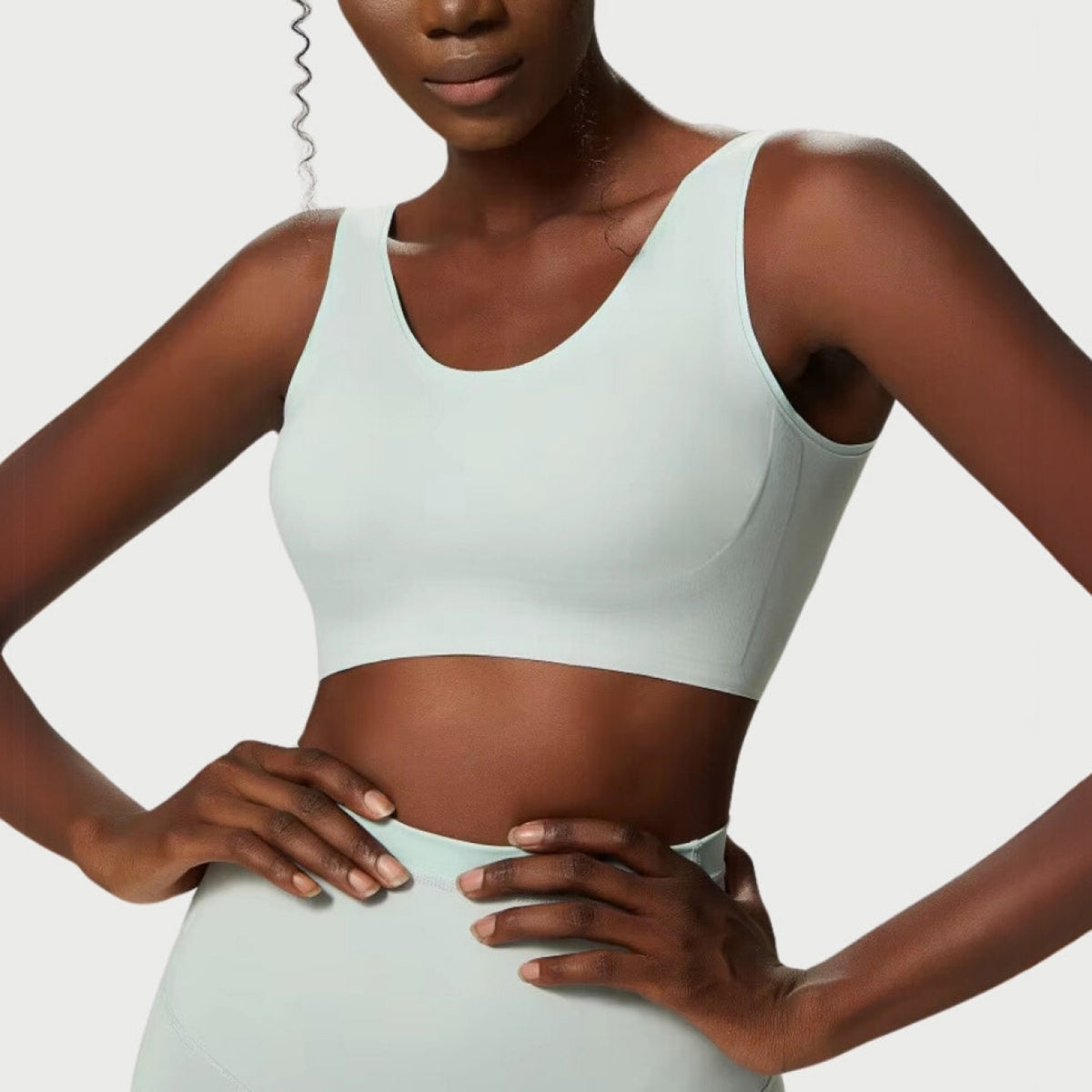 Conjunto Esportivo Feminino GymMax 2 peças – Top de Suporte e Legging de Alta Performance