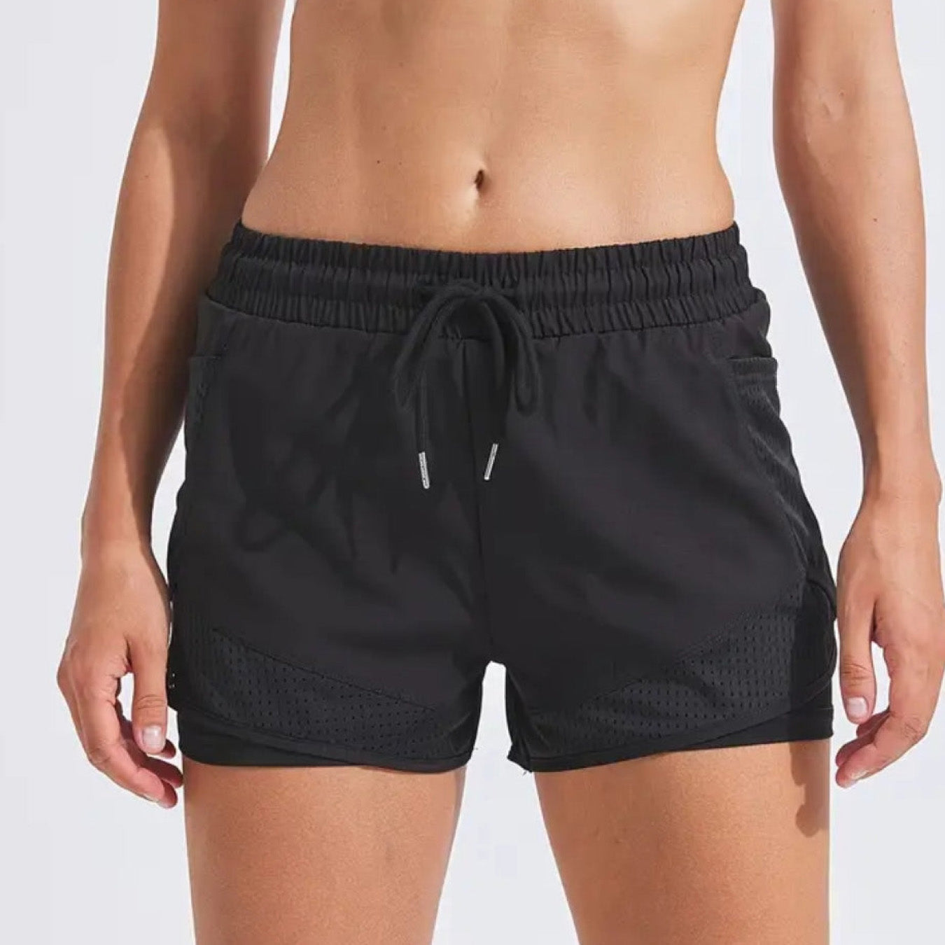 Short Esportivo Performance UltraFit - Dupla face, Leve, Respirável e com Bolsos | Compre 1 LEVE 2