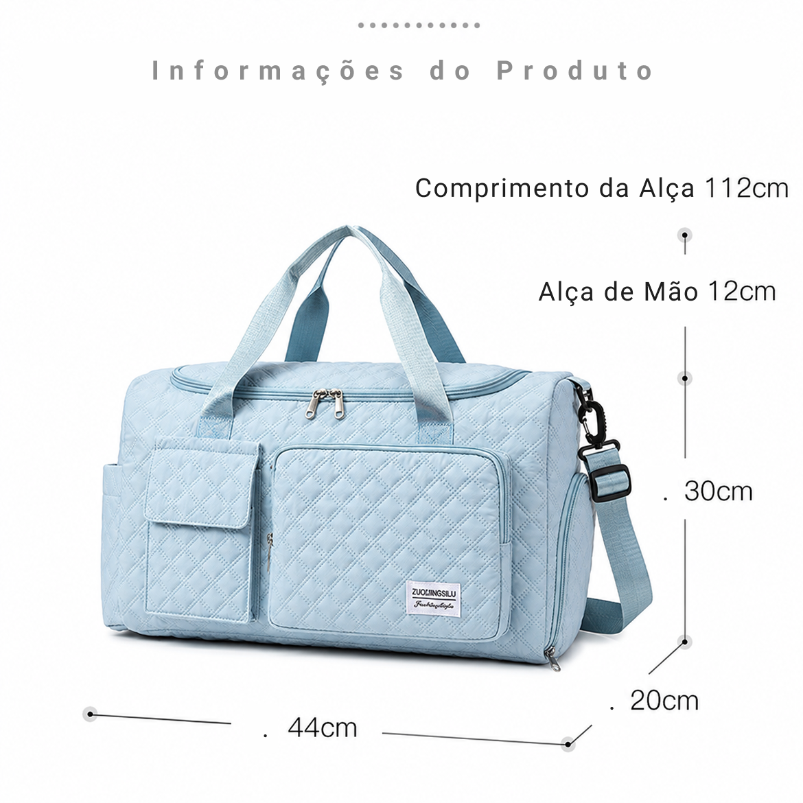 Bolsa de Viagem Multifuncional