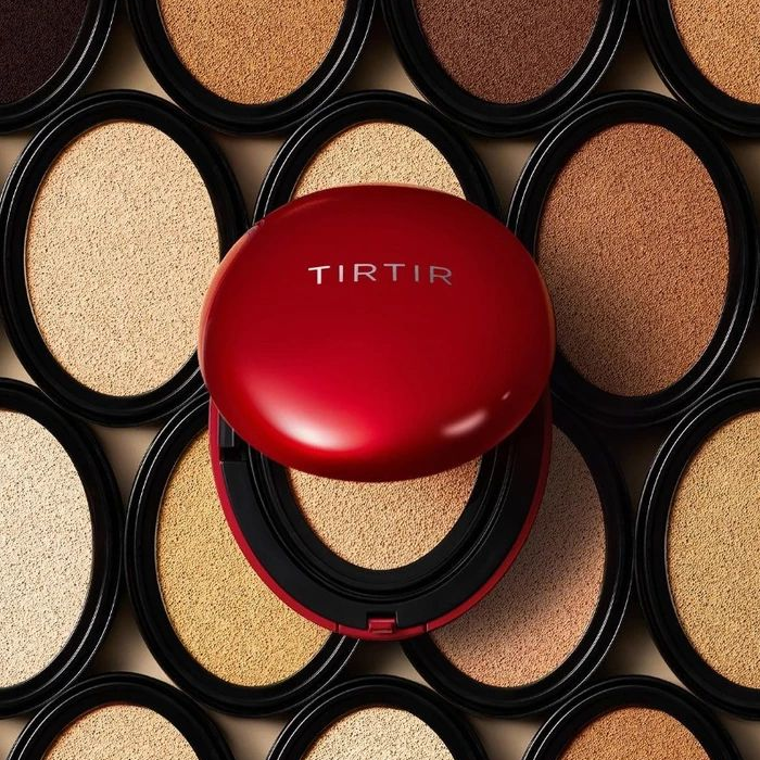 Base Cushion Clareadora TIRTIR - Protetor Solar e Maquiagem Longa Duração - Original