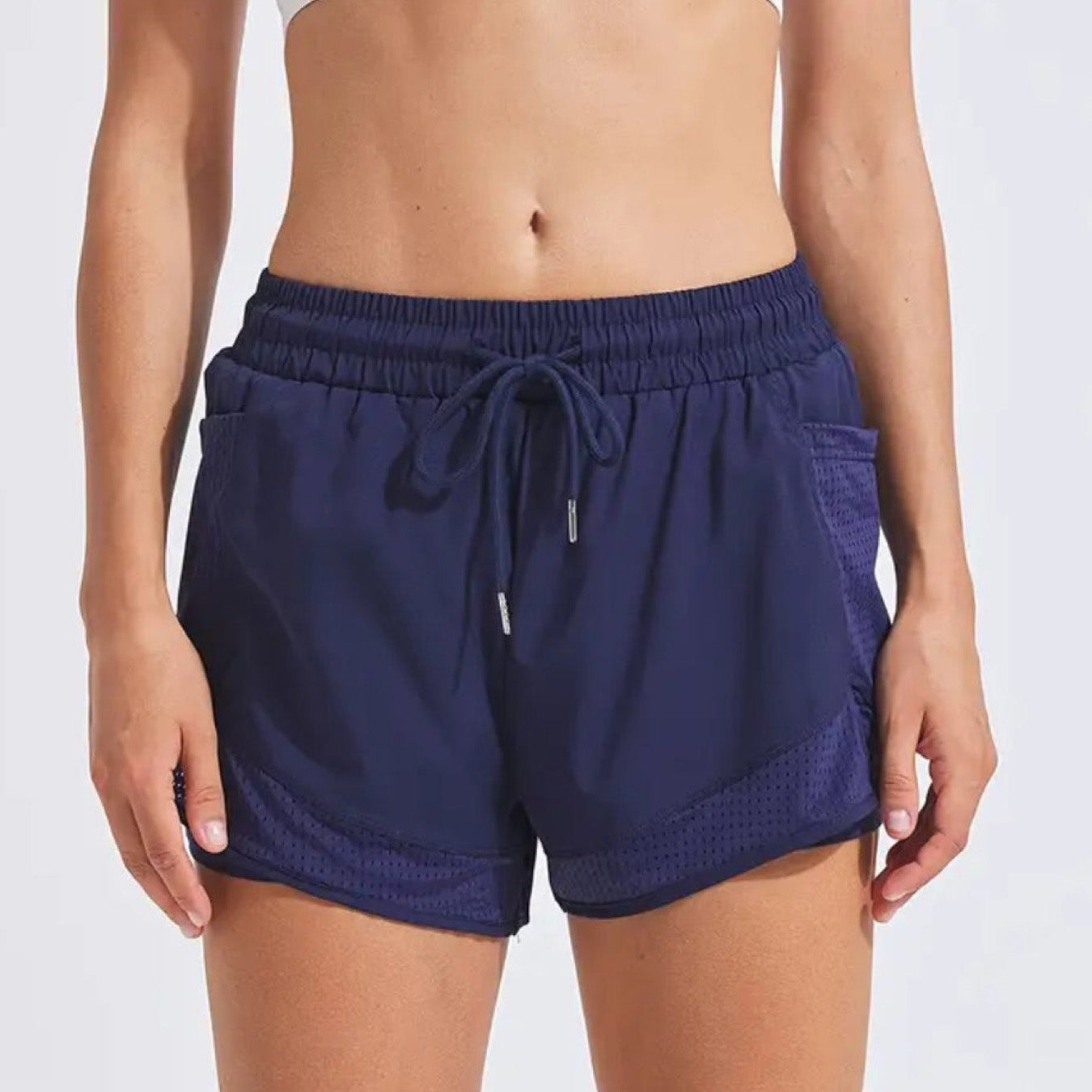 Short Esportivo Performance UltraFit - Dupla face, Leve, Respirável e com Bolsos | Compre 1 LEVE 2