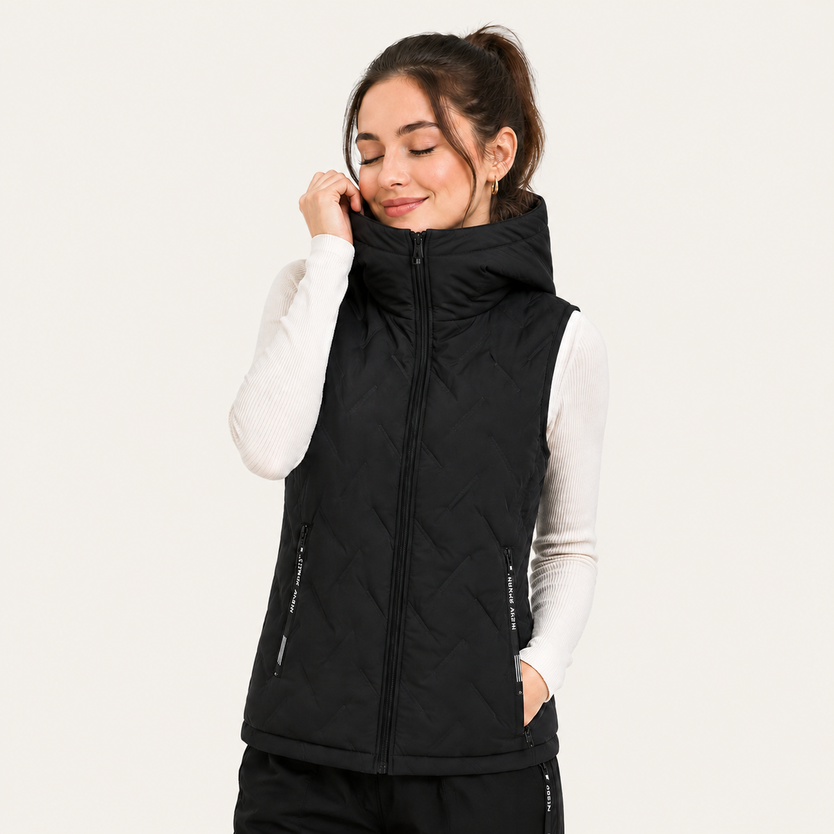 Bazar Belevita - Colete Térmico Confort Size Premium - Fleece Quentinho com Zíper
