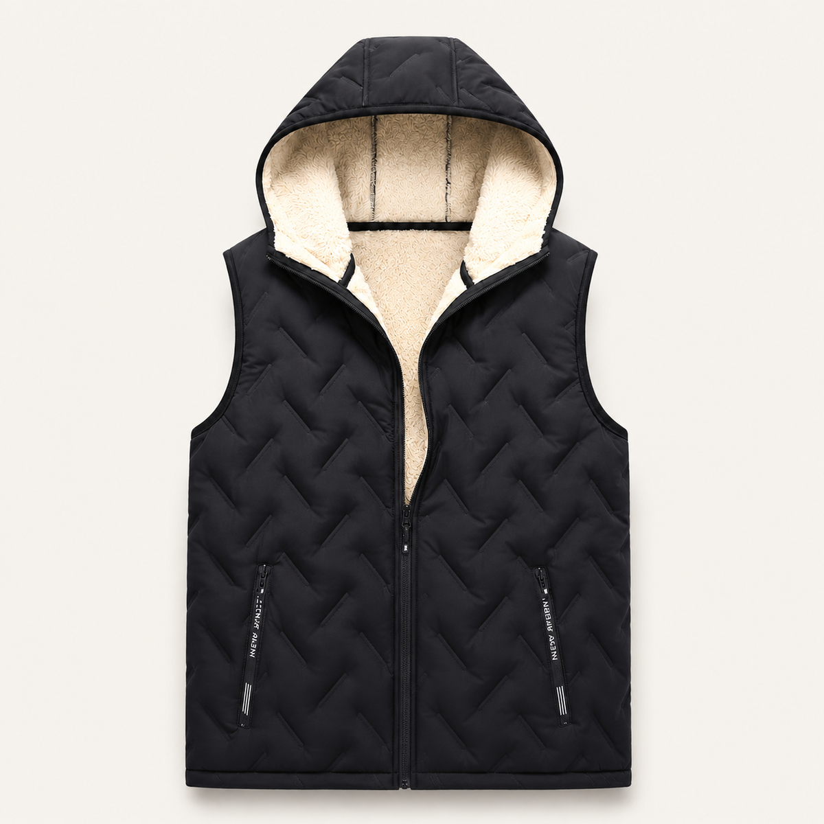Bazar Belevita - Colete Térmico Confort Size Premium - Fleece Quentinho com Zíper