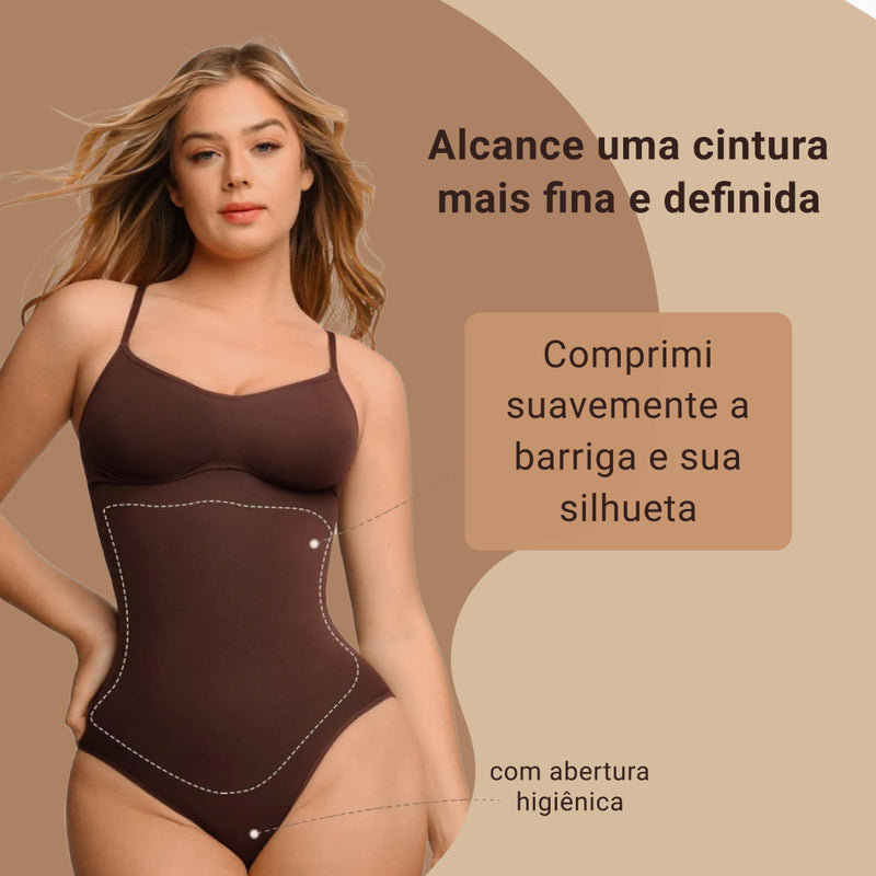 Body Modelador - Up Shaper - Compre 1 Leve 2 + Brinde Calcinha Modeladora (Short / Fio)