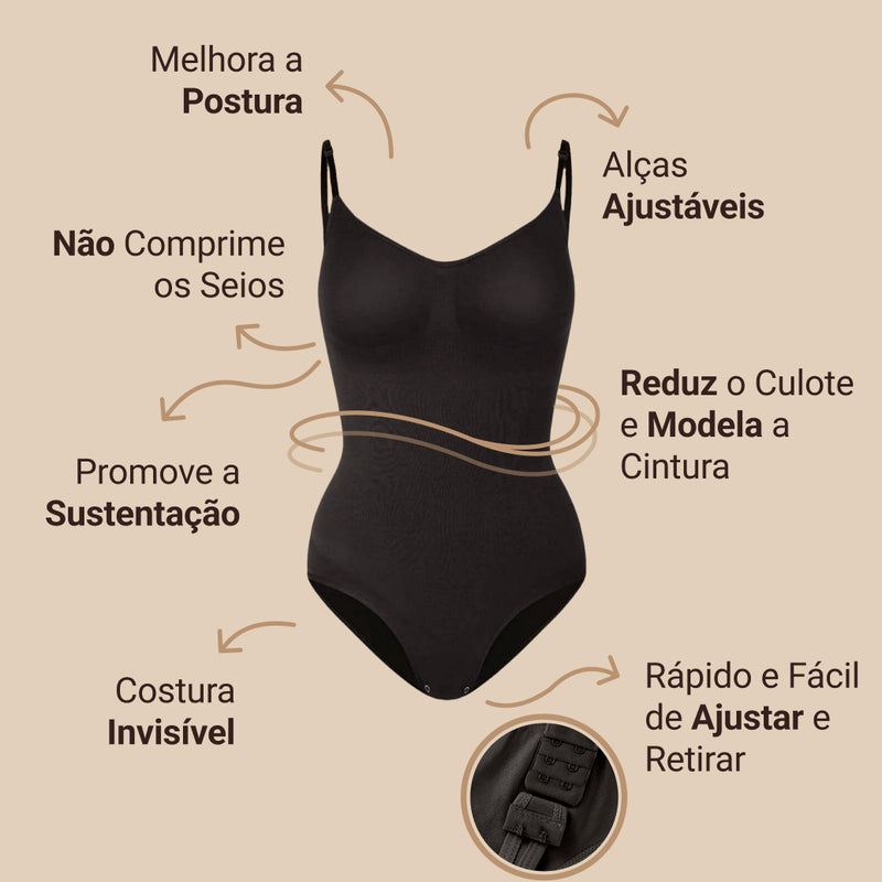 Body Modelador - Up Shaper | PAGUE 1 LEVE 3 + BRINDE - ESQUENTA BLACK FRIDAY