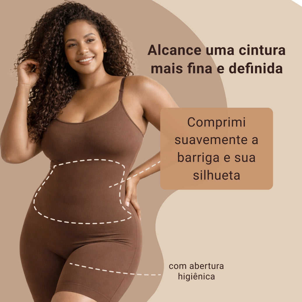 Body Modelador - Up Shaper + Calcinha Modeladora de BRINDE