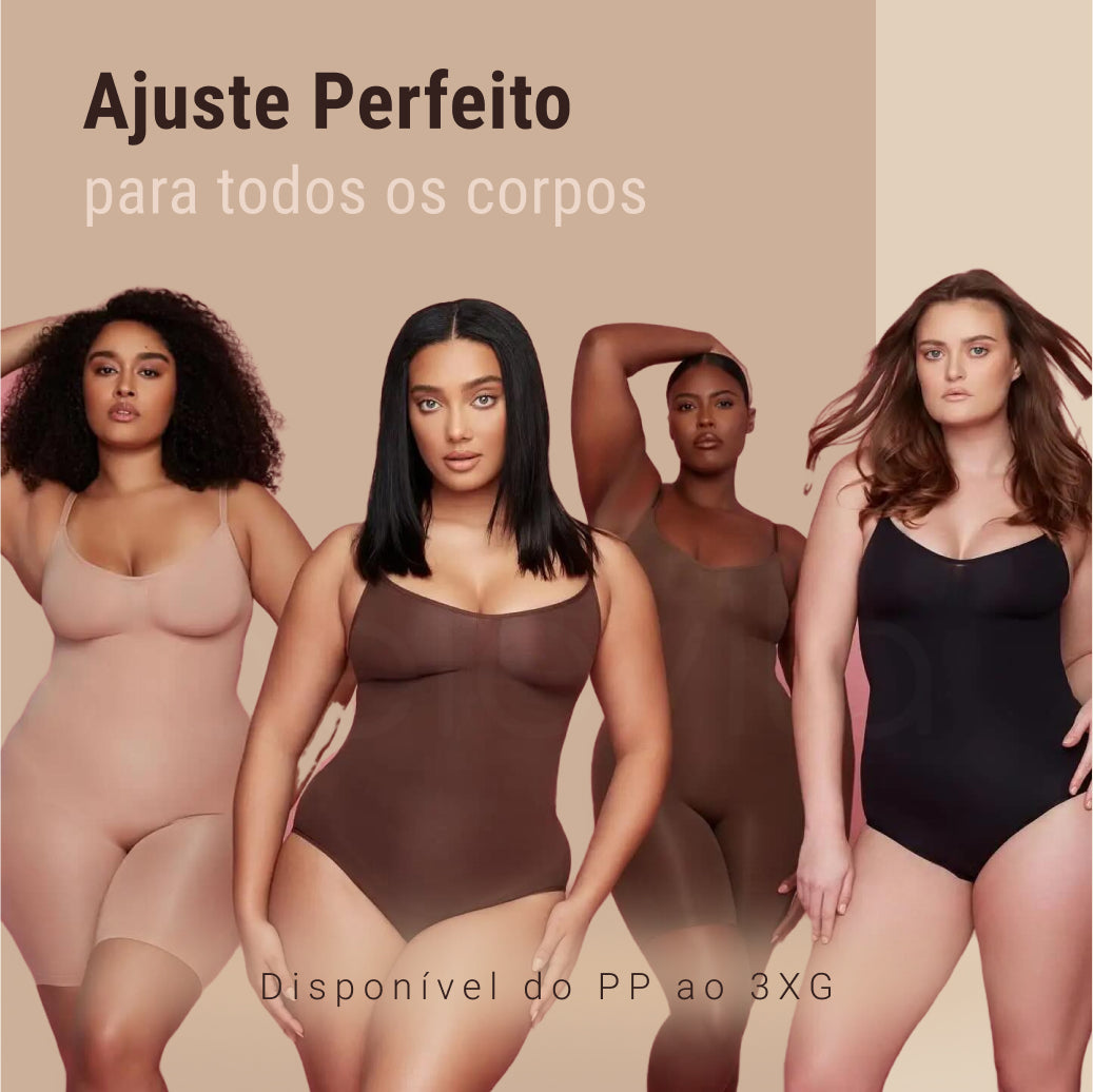 Body Modelador - Up Shaper | PAGUE 1 LEVE 3 + Brinde Calcinha Modeladora
