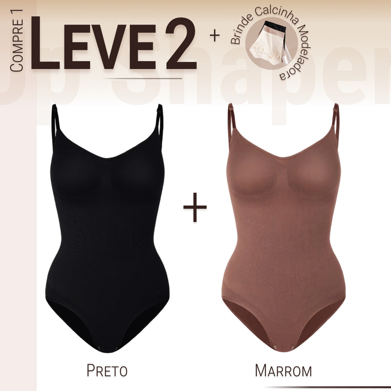 Body Modelador - Up Shaper - Compre 1 Leve 2 + Brinde Calcinha Modeladora