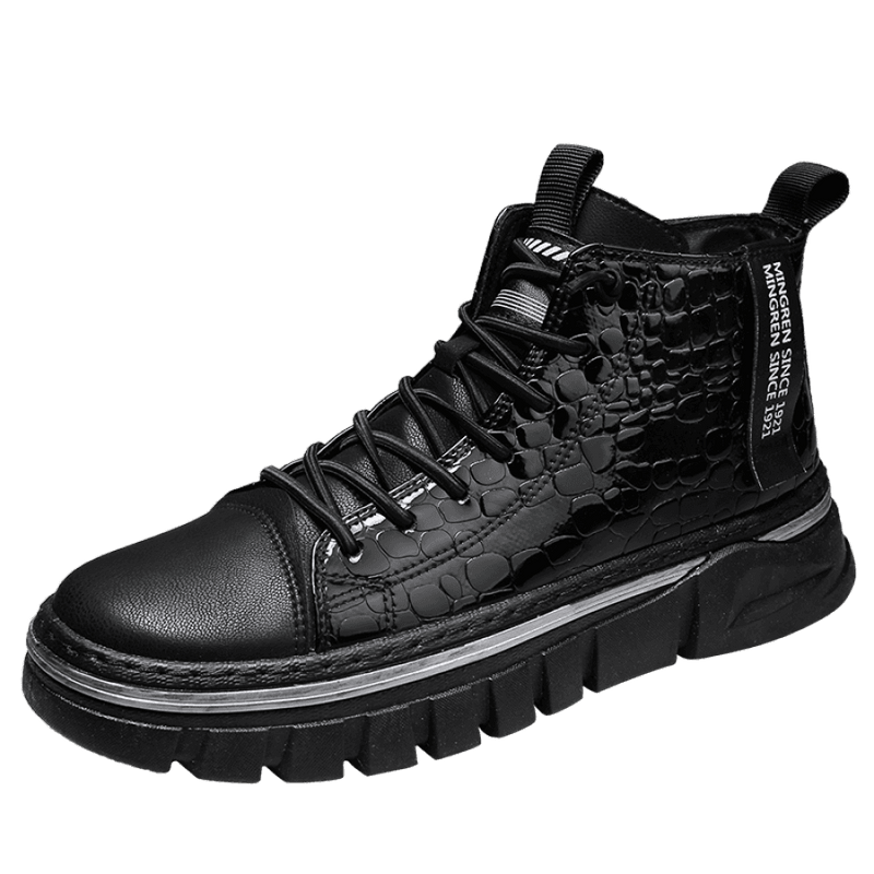 Bota Masculina Couro Moderna