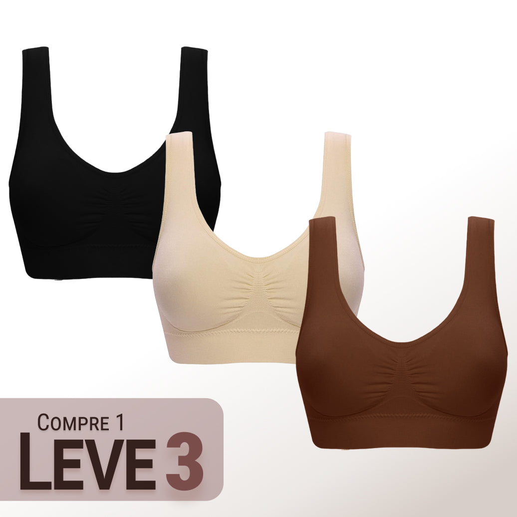 Sutiã Anatômico Comfort Pro | Compre 1 Leve 3