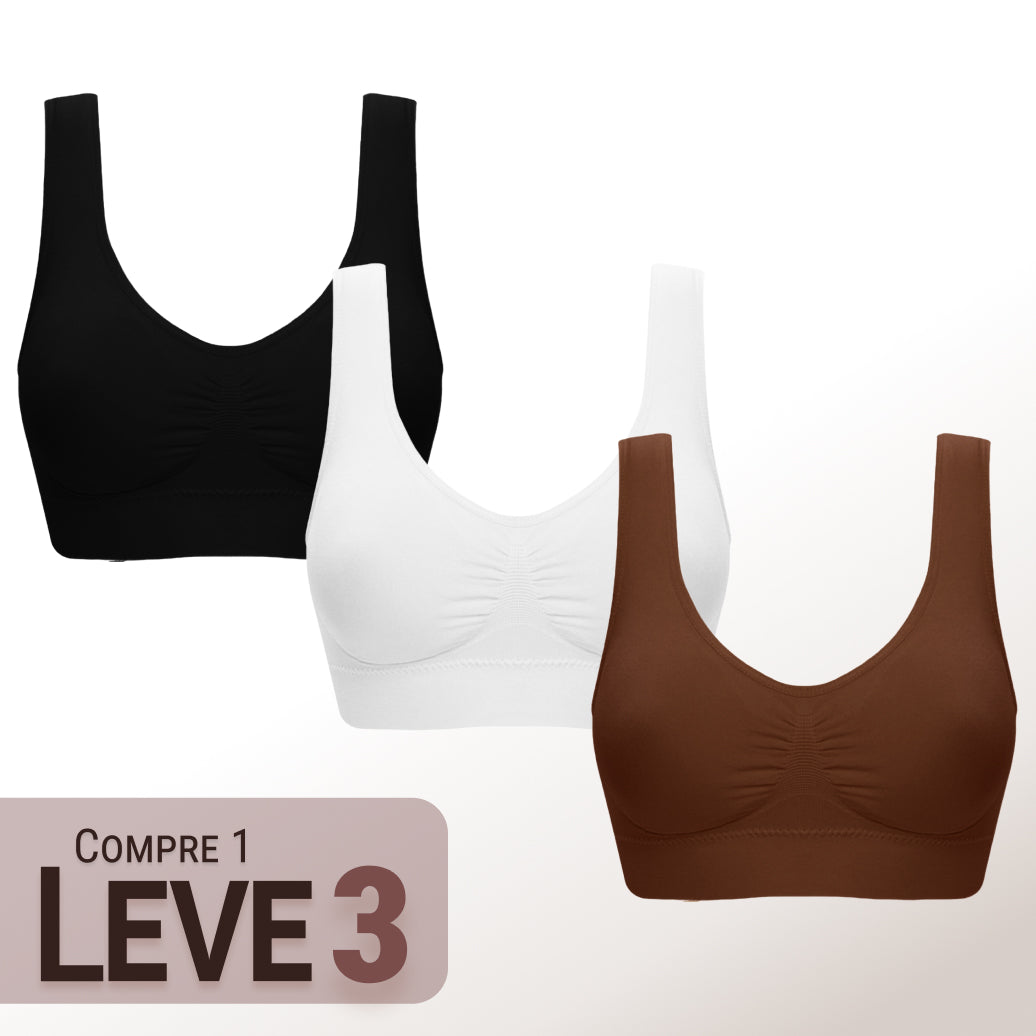 Bazar Belevita - Sutiã Anatômico Comfort Pro | Compre 1 Leve 3