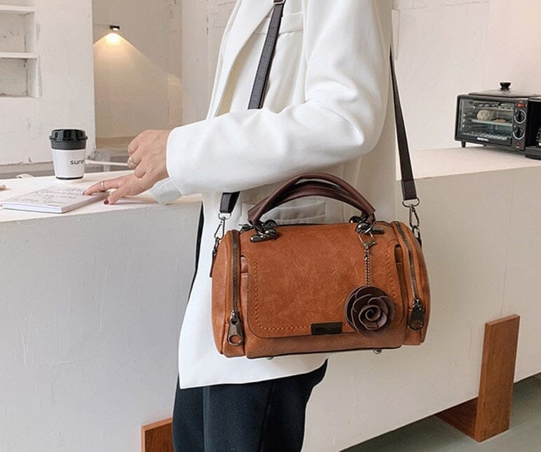 Bolsa Feminina de Couro - Santorini
